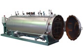 Automatic stainless steel Rotary sterilizer